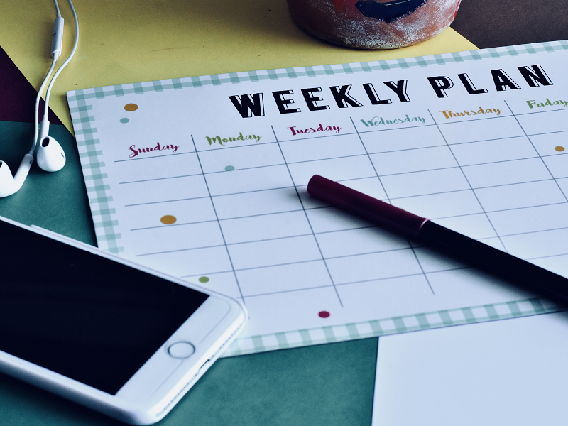 9 blokova vremena koje treba da isplanirate svake nedelje